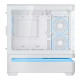 ASUS Prime AP202 ARGB Curved Tempered Glass Micro-ATX Casing White