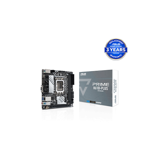 ASUS PRIME H610I-PLUS LGA1700 Mini-ITX Motherboard ASUS PRIME H610I-PLUS LGA1700 Mini-ITX Motherboard