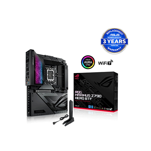 ASUS ROG Maximus Z790 Hero BTF ATX Gaming Motherboard ASUS ROG Maximus Z790 Hero BTF ATX Gaming Motherboard
