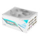 ASUS ROG THOR 1200W Platinum III White Edition 80 Plus Platinum ATX 3.1 Full Modular Power Supply with ROG Equalizer