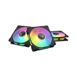 ASUS TUF Gaming TR120 ARGB Reverse Black Fan Triple Pack (3 in 1)