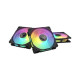 ASUS TUF Gaming TR120 ARGB Reverse Black Fan Triple Pack (3 in 1)