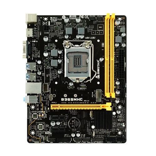 Biostar B365MHC 8th And 9th Gen Micro ATX Motherboard