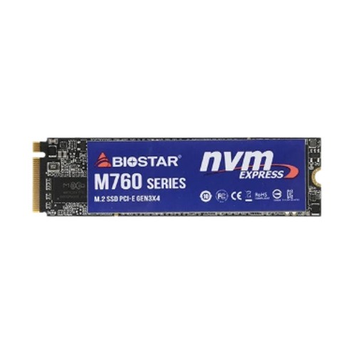 Biostar M760 256GB Gen3x4 M.2 NVMe SSD