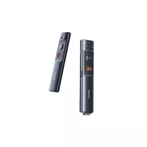 Baseus ACFYB-0G Orange Dot Wireless Presenter Red Laser Grey