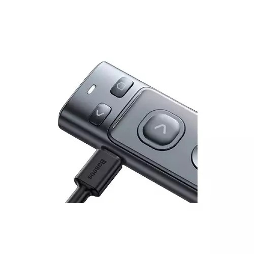 Baseus ACFYB-0G Orange Dot Wireless Presenter Red Laser Grey