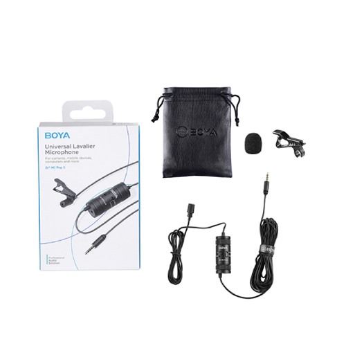 BOYA BY-M1 Pro II Universal Lavalier Microphone 