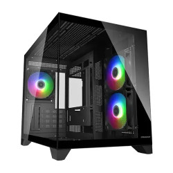 Cougar FV150 Mini Tower mATX Gaming Casing - Black
