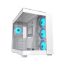 Cougar FV150 RGB Dual Chamber Mid Tower ATX Gaming Casing White