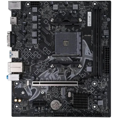 Colorful BATTLE-AX B450M-K M.2 V14 AM4 mATX DDR4 HDMI Gigabit LAN Motherboard