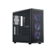 Cooler Master Elite 502 ATX Mid Tower ARGB Gaming Case - Black