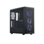 Cooler Master Elite 502 ATX Mid Tower ARGB Gaming Case - Black