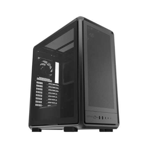 Cooler Master MasterFrame 500 Mesh ARGB Mid Tower Case - Black