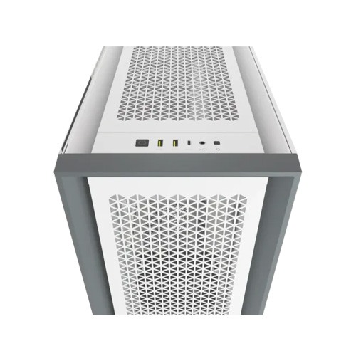Corsair 5000D AIRFLOW Tempered Glass Mid-Tower ATX PC Case White