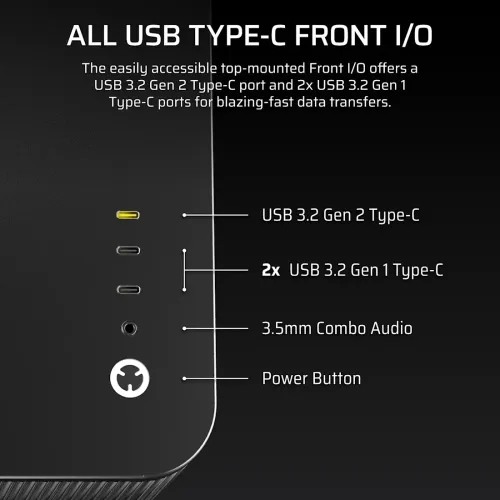 Corsair AIR 5400 RS-R ARGB Triple Chamber E-ATX Mid-Tower Casing
