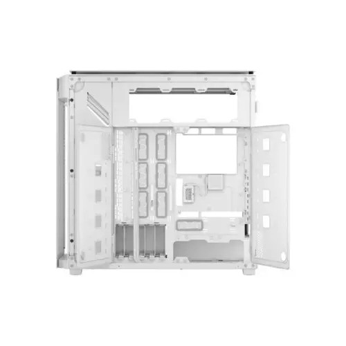 CORSAIR iCUE 9000D RGB Airflow Tower TG Desktop Case (White)