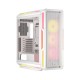 Corsair iCUE LINK 5000T LX RGB Mid-Tower High-Performance PC Case White