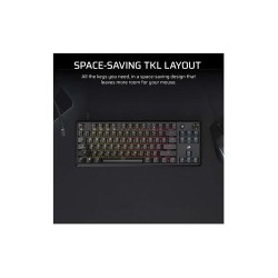 CORSAIR K70 Core TKL RGB Wired Black Mechanical Gaming Keyboard #CH-911911E-NA