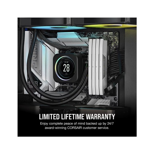 Corsair  VENGEANCE 32GB (2x16GB)  DDR5 DRAM 6000MT/s CL36 AMD EXPO & Intel XMP Memory Kit White