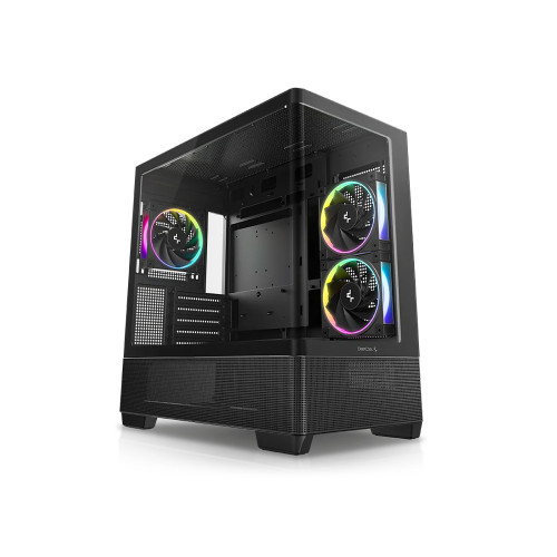 DeepCool CG380U 3F Panoramic Curved Glass M-ATX Case