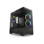 DeepCool CG380U 3F Panoramic Curved Glass M-ATX Case