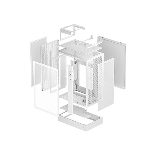 DEEPCOOL CH170 PLUS WH Micro-ATX Case