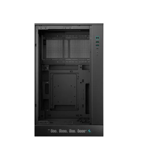 DeepCool CH270 Digital High Airflow Vertical M-ATX Compact Case with Data Screen