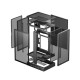DeepCool CH270 Digital High Airflow Vertical M-ATX Compact Case with Data Screen