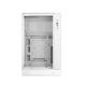 DeepCool CH270 Digital WH High Airflow Vertical M-ATX Compact Case with Data Screen