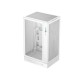 DeepCool CH270 Digital WH High Airflow Vertical M-ATX Compact Case with Data Screen