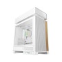DeepCool CL6600 White Innovative Compartmentalized Compact ATX Case