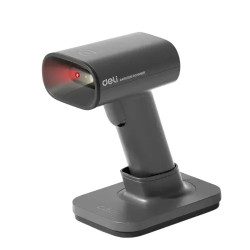 Deli ES228WB Handheld Wireless Barcode Scanner With Stand