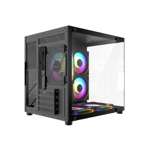 EDENIX X-FUSION Micro-ATX Mini Tower Gaming Casing