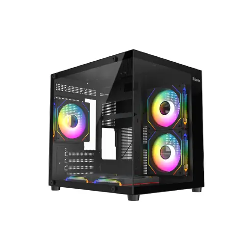 EDENIX X-FUSION Micro-ATX Mini Tower Gaming Casing