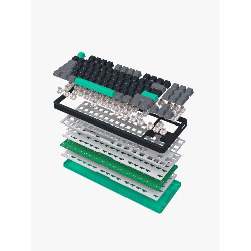 Furycube G87 RGB Gasket Hot-swappable Wired Mechanical Keyboard