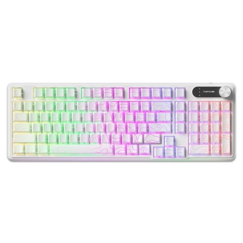 FURYCUBE IP98 Mechanical feel Gaming Keyboard