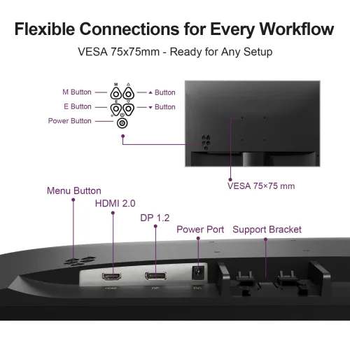 GEESUU CloudWing MV238L2F 23.8 Inch 100Hz FHD VA Monitor