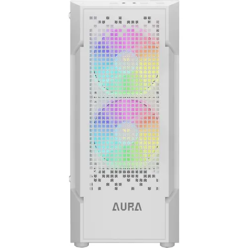 Gamdias AURA GC7 WH RGB ATX Mid-Tower Gaming Casing With PSU