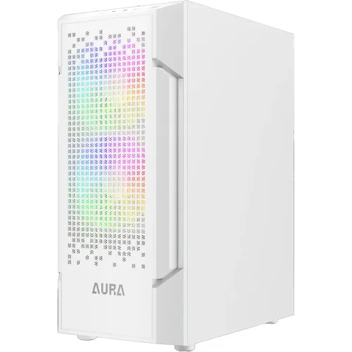 Gamdias AURA GC7 WH RGB ATX Mid-Tower Gaming Casing With PSU