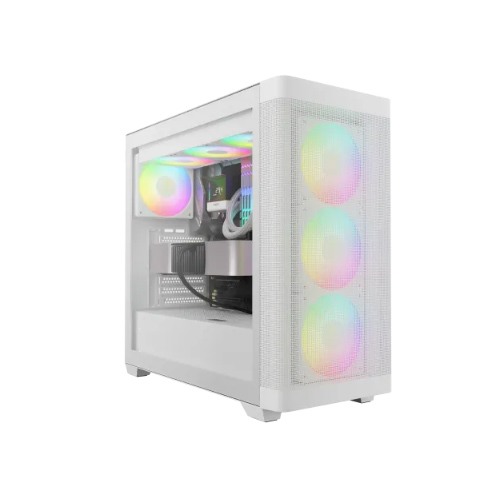 Gamdias ATHENA M3 White ARGB E-ATX Mid-Tower Gaming Casing