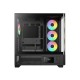 Gamdias ATLAS P2 Curved Glass  ARGB ATX Mid-Tower Gaming Casing