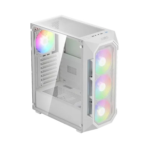 Gamdias AURA GC1 ELITE WH ARGB Mesh ATX Mid-Tower Gaming Casing