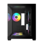 Gamdias AURA GC101M Mini Tower Black Micro-ATX Gaming Desktop Case