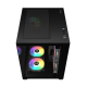 Gamdias AURA GC101M Mini Tower Black Micro-ATX Gaming Desktop Case