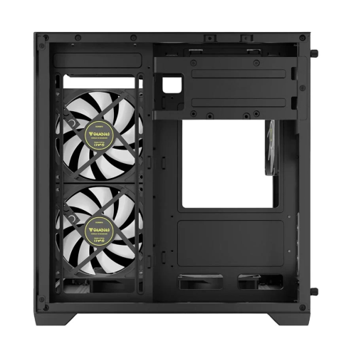 Gamdias AURA GC101M Mini Tower Black Micro-ATX Gaming Desktop Case
