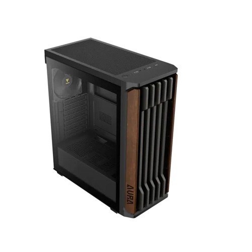 Gamdias AURA GC11 WOOD Mid-Tower ATX Gaming Casing