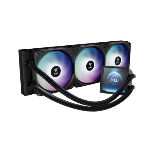Gamdias AURA GL360 LCD ARGB All-in-One Liquid CPU Cooler