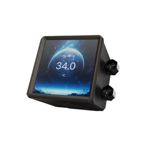 Gamdias AURA GL360 LCD ARGB All-in-One Liquid CPU Cooler