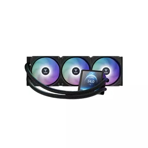 Gamdias AURA GL360 LCD ARGB All-in-One Liquid CPU Cooler With Display