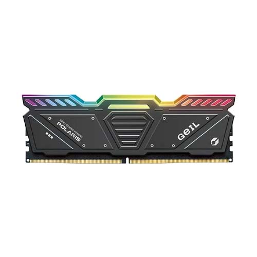 GeIL POLARIS RGB 16GB DDR5 6000MHz Gray Heatsink Gaming Desktop RAM